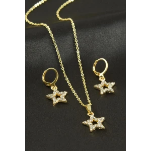ieg™ Yıldız Taşlı Set Kolye