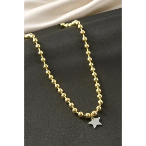 ieg™ Yıldız Top Zincir Çelik Kolye