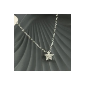 ieg™ Yıldız Zirkon Taşlı Trend Kolye