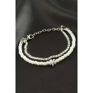 ieg™ Yonca Şerit Taşlı İnci Bileklik