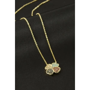 ieg™ Yonca Zirkon Taşlı Kolye