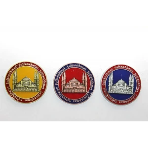 ieg™ Yöresel Sultanahmet Magnet Yuvarlak Tasarım