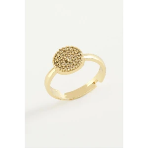 ieg™ Yuvarlak Taşlı Metal Yüzük