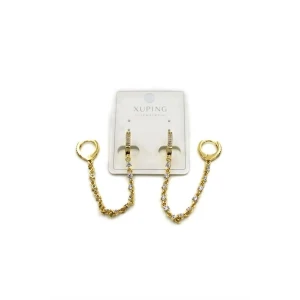 İEG Zincir Küpe - Altın