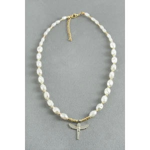 ieg™ Zirkon Taşlı İnci Kolye