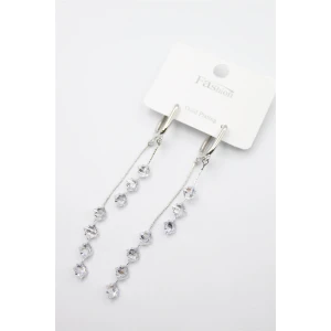 ieg™ Zirkon Taşlı Küpe - Gümüş