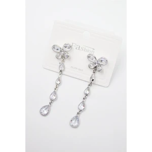 ieg™ Zirkon Taşlı Küpe - Gümüş