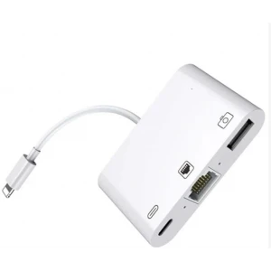 ieg™ ZR461 Nk107 Lightning Çoklu Ethernet Adaptör