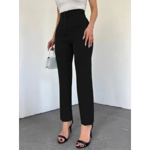 ieg™ Zra Pileli Havuç Pantolon -Siyah