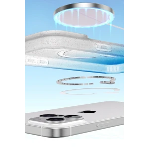 ieg™  Apple iPhone 14 Pro Max Pummel Shiny Magsafe Kapak - Pembe