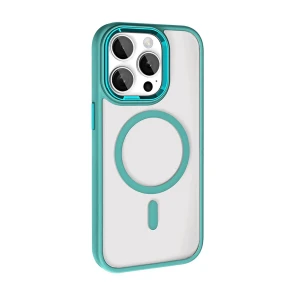 ieg™  Apple iPhone 15 Pro Max Terea Magsafe Kapak - Yeşil