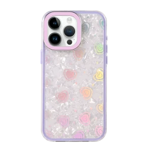 ieg™  Apple iPhone 16 Pro Lumi Desenli Kapak - Mor