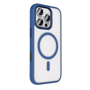 ieg™  Apple iPhone 16 Pro Max Terea Magsafe Kapak - Lacivert