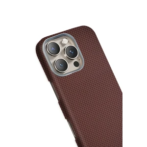 ieg™  Apple iPhone 16 Pro Max Volt Magsafe Kapak - Kırmızı