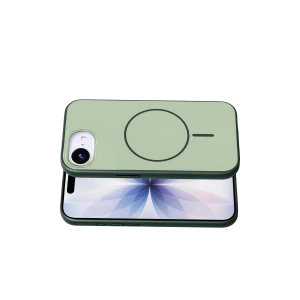 ieg™  Apple iPhone 16E Neva Magsafe Kapak - Koyu Yeşil