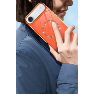 ieg™  Apple iPhone 17 Air Live Diamond Magsafe Kapak - Pembe