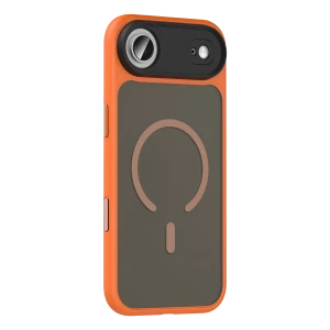 ieg™  Apple iPhone 17 Air Megane Magsafe Kapak - Turuncu