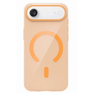 ieg™  Apple iPhone 17 Air PC Blank Magsafe Kapak - Turuncu