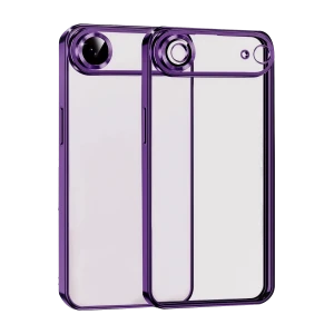 ieg™  Apple iPhone 17 Air Razer Lensli Silikon - Açık Mor