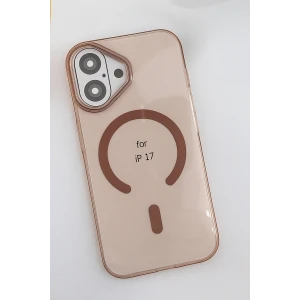 ieg™  Apple iPhone 17 PC Blank Magsafe Kapak - Çöl Titanyum