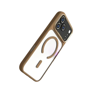 ieg™  Apple iPhone 17 Pro Hazar Magsafe Kapak - Gold
