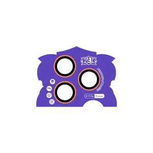 ieg™  Apple iPhone 17 Pro Max Bilvis Titan Kamera Lens - Turuncu