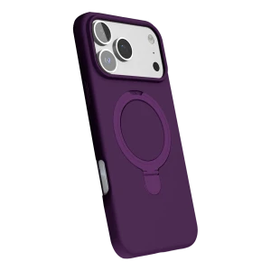 ieg™  Apple iPhone 17 Pro Max Regal Magsafe Standlı Kapak - Derin Mor