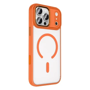 ieg™  Apple iPhone 17 Pro Max Terea Magsafe Kapak - Turuncu