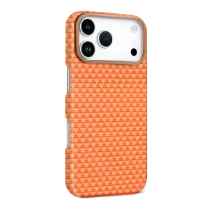 ieg™  Apple iPhone 17 Pro Max Vega Magsafe Kapak - Parlak Turuncu