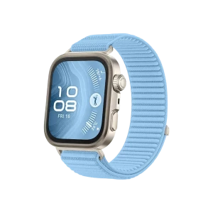 ieg™  Huawei Fit 4 Braid Kordon - Açık Mavi