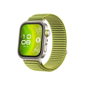 ieg™  Huawei Fit 4 Braid Kordon - Açık Yeşil