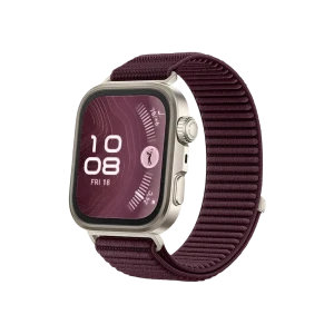 ieg™  Huawei Fit 4 Braid Kordon - Mürdüm