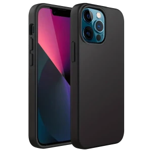 ieg™  iPhone 12 Pro Kılıf First Silikon - Siyah