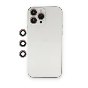 ieg™  iPhone 12 Pro Shine Kamera Lens - Rainbow