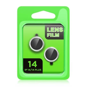 ieg™  iPhone 14 Plus Raze Metal Kamera Lens - Mavi