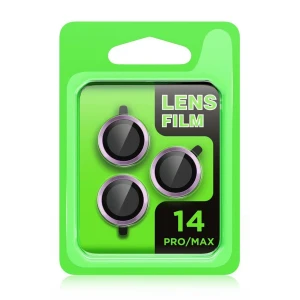ieg™  iPhone 14 Pro Max Raze Metal Kamera Lens - Gold
