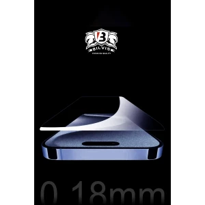 ieg™  iPhone 15 Pro Bilvis 0.18mm Plus Cam Ekran Koruyucu