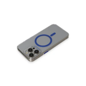 ieg™  iPhone 15 Pro Max Bubble Magsafe Kapak - Lacivert