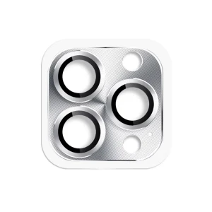 ieg™  iPhone 16 Pro Max Pers Alüminyum Kamera Lens - Gümüş