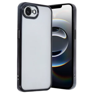 ieg™  iPhone 16E Kılıf Razer Lensli Silikon - Siyah