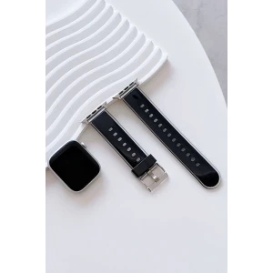ieg™ Movenchy Watch 45mm Jelly Silikon Kordon - Siyah
