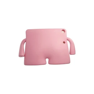 ieg™  iPad Mini 5 Kılıf Karakter Tablet Silikon - Açık Pembe