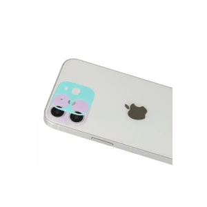 ieg™  iPhone 12 Rainbow Kamera Lens Koruma Cam - Mor