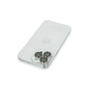 ieg™  iPhone 13 Pro Kılıf Luko Lens Silikon - Gold