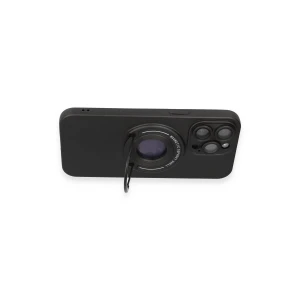 ieg™  iPhone 13 Pro Max Kılıf Lukka Magneticsafe Kapak - Siyah