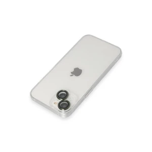 ieg™  iPhone 14 Kılıf Luko Lens Silikon - Yeşil
