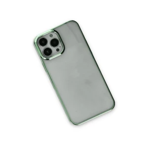 ieg™  iPhone 14 Pro Max Kılıf Element Silikon - Yeşil