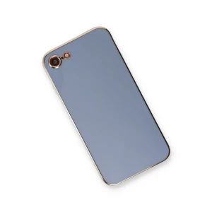 ieg™  iPhone 7 Kılıf Volet Silikon - Mavi