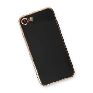 ieg™  iPhone 7 Kılıf Volet Silikon - Siyah