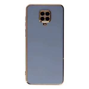 ieg™  Xiaomi Redmi Note 9 Pro Kılıf Volet Silikon - Mavi